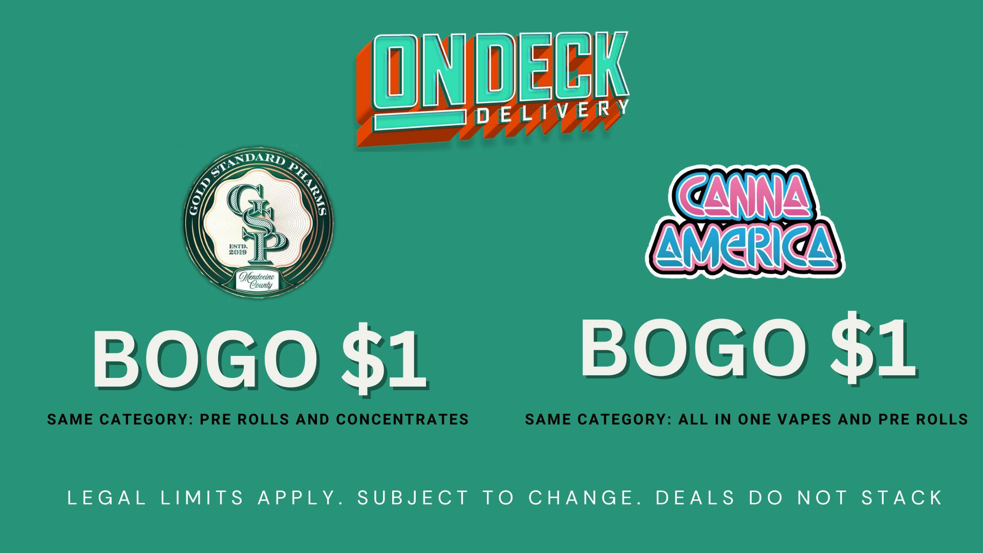 On Deck Delivery ONGOING DAILY DEALS