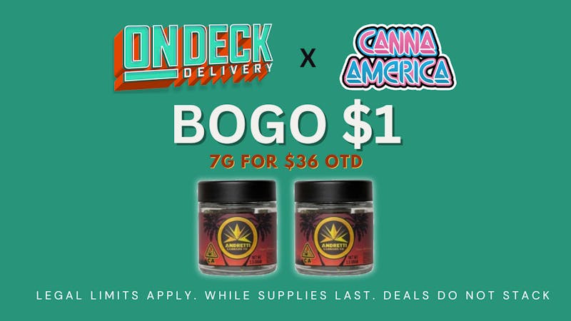 On Deck Delivery Andretti OG BOGO $1
