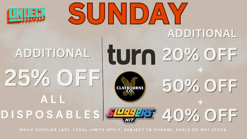 On Deck Delivery 50% OFF SELECT PRODUCTS