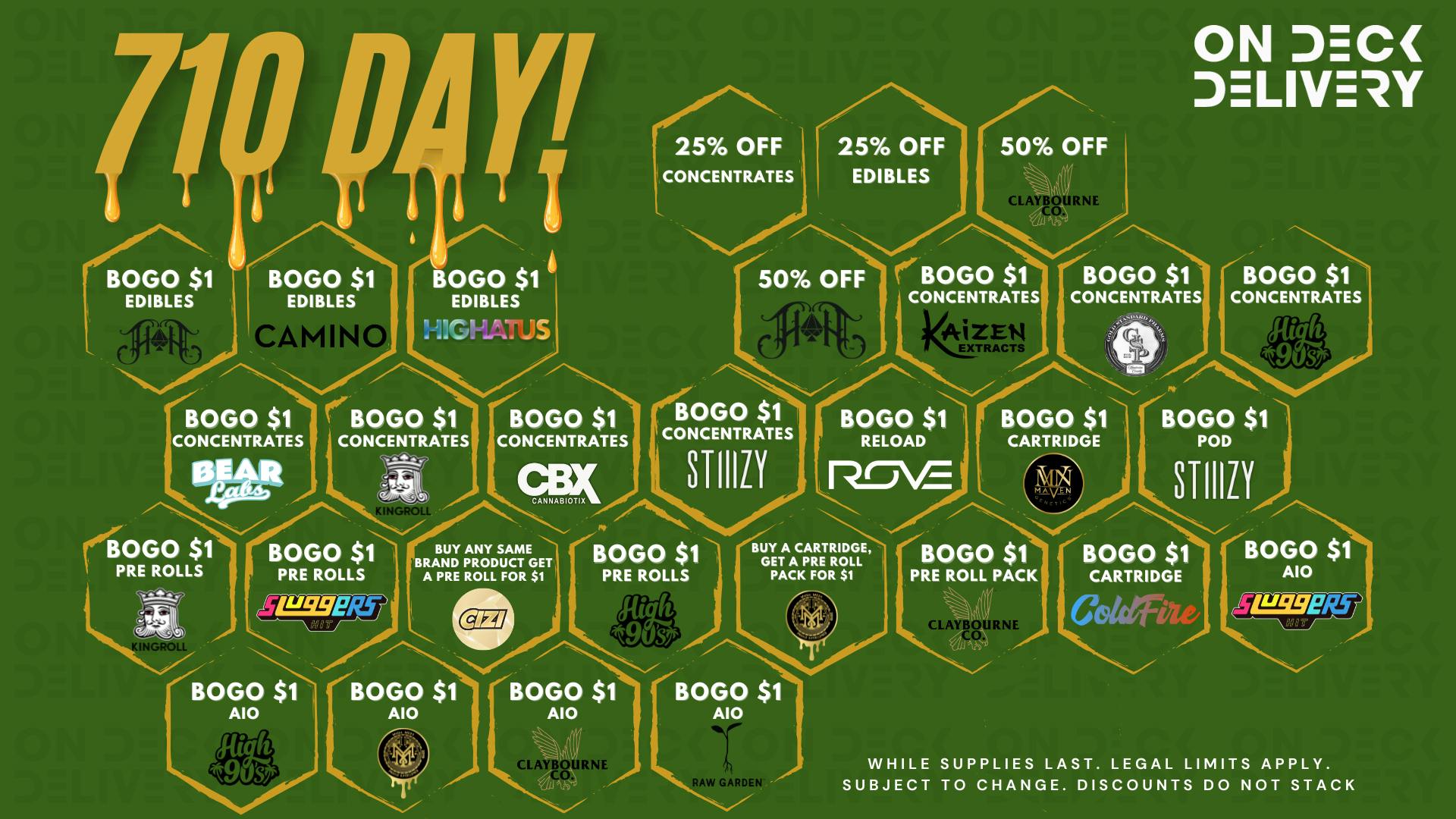 On Deck Delivery 710 Deals and Discounts!