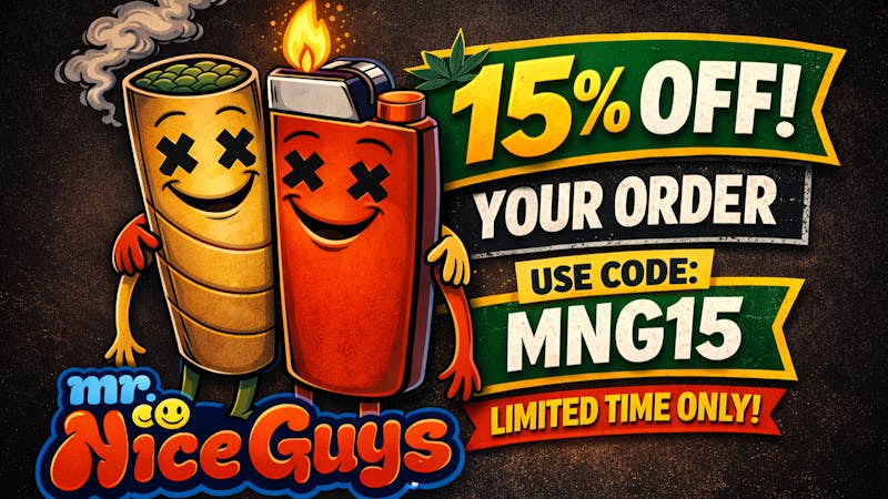 Mr Nice Guys 15% Off Your Order- Limited Time
