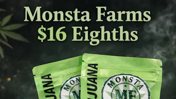 Grass Roots Dispensary-Cape Girardeau $16 Monsta Farm Eighths!