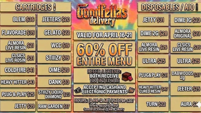 Goodfellas - San Marcos CARTS AND DISPOSABLES