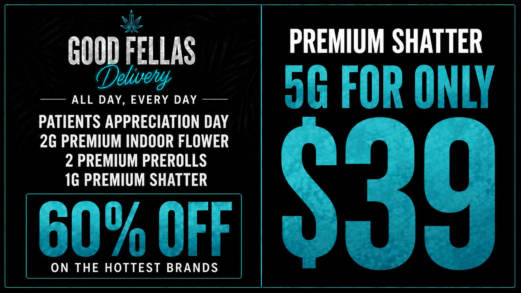 Goodfellas - San Marcos PREMIUM SHATTER 5G FOR ONLY $39