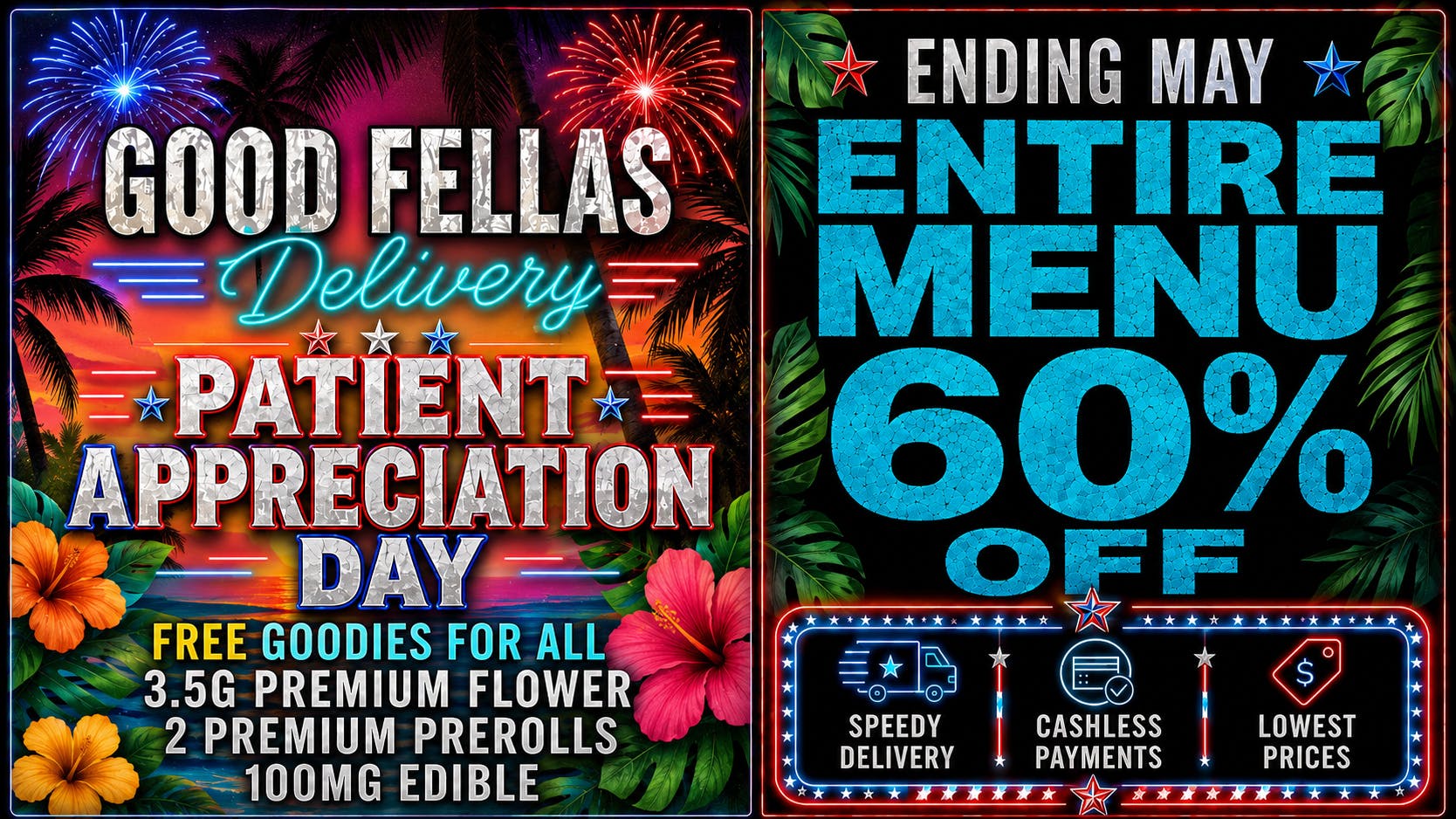 Goodfellas - Vista ENDING MAY WITH 60% OFF ALONG WITH FREE GOODIES
