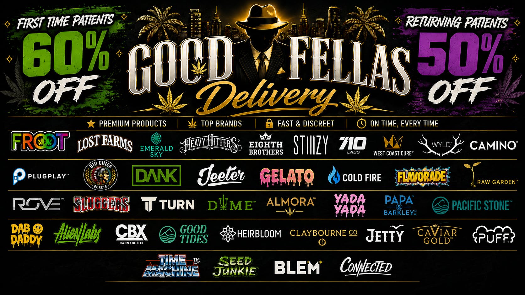 Goodfellas - San Marcos 60% OFF ENTIRE MENU