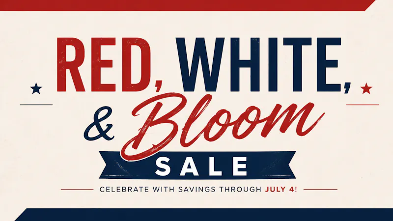 Hill Country Cannabis Red, White, & Bloom Sale!