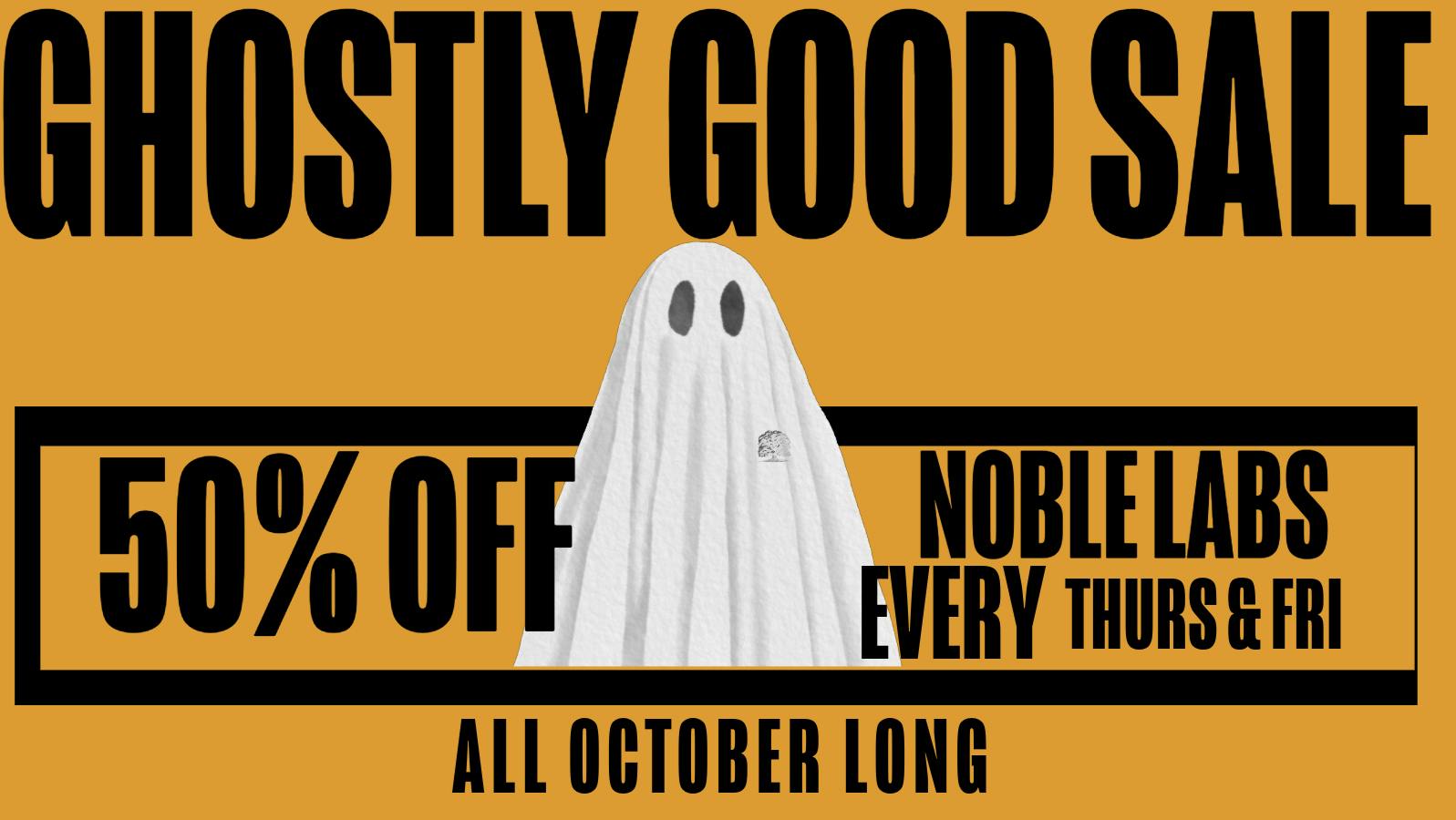 Hill Country Cannabis 50% OFF Noble Labs EVERY Thursday & Friday!