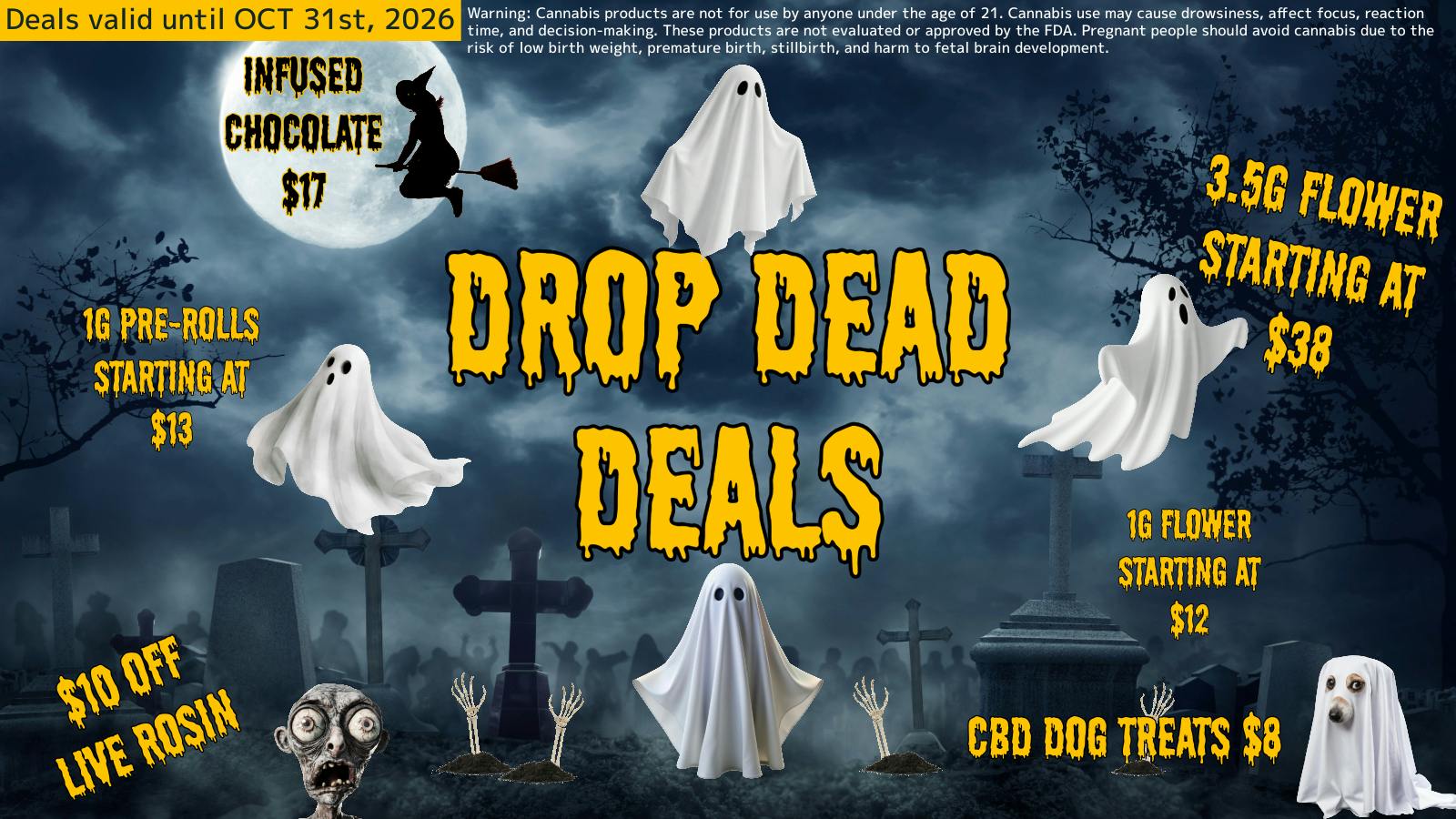 DNA Dispensary Drop Dead Deals