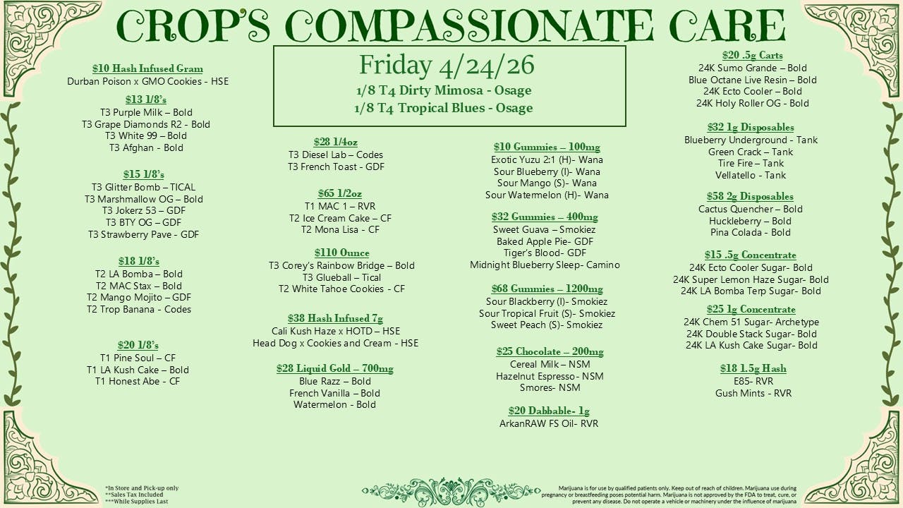 Crop Crop Daily Deals