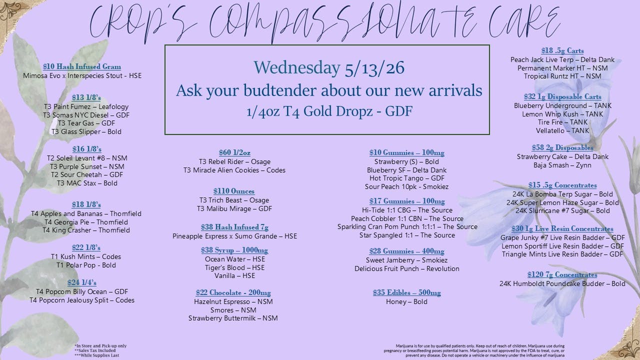 Crop Crop Daily Deals