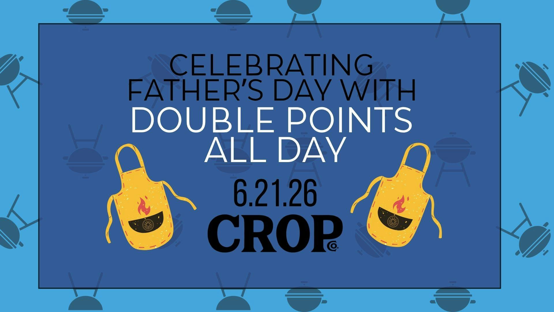 Crop Celebrating Father's Day!