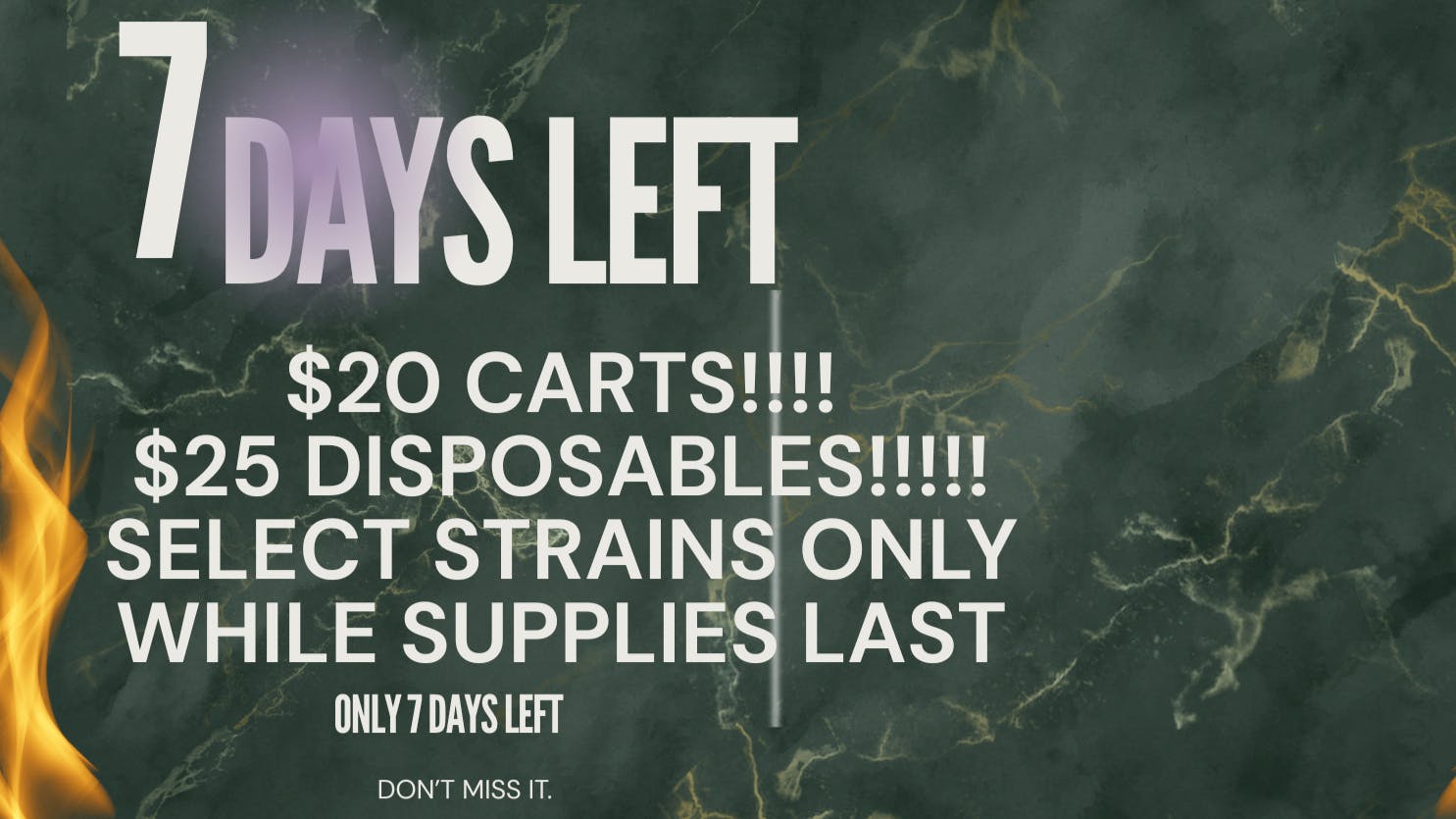 Coastless $20 CARTS $25 DISPOSABLES!!!!! THIS WEEK ONLY!
