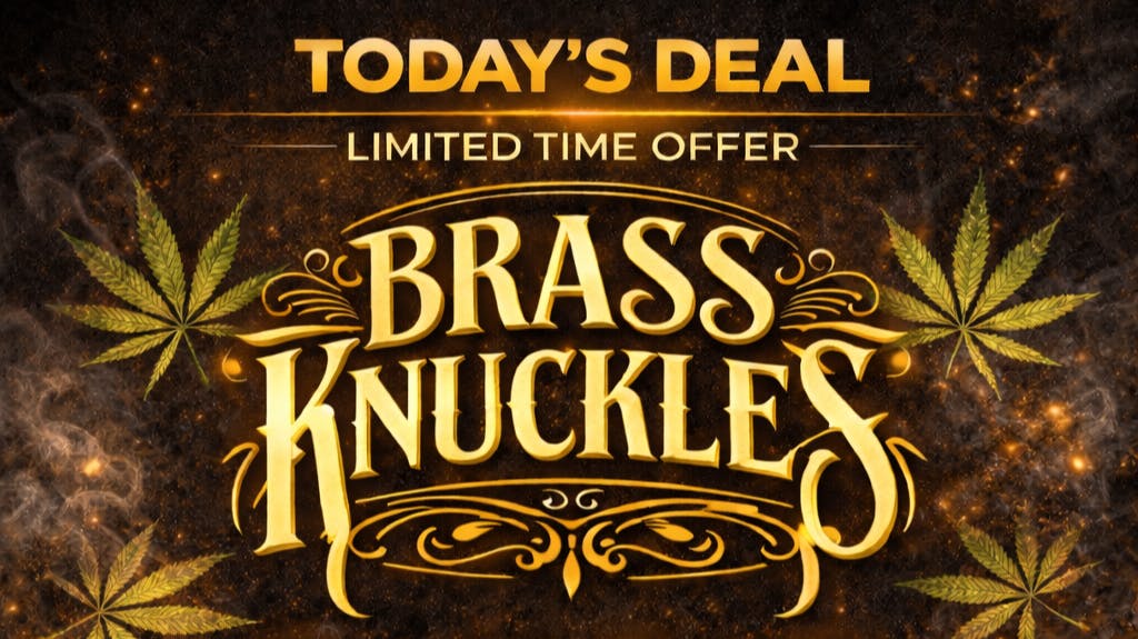 Exit 31 Exotic Brass Knuckles Buy one get one for a penny!