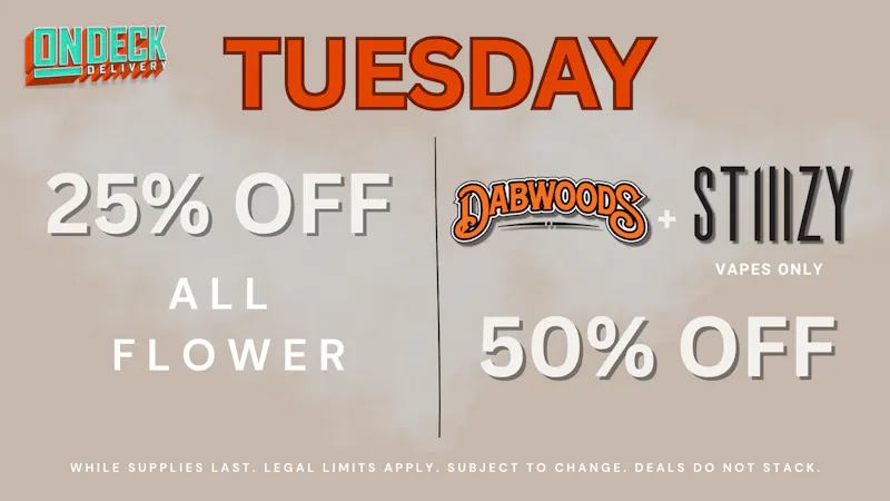 On Deck Delivery 50% OFF SELECT PRODUCTS