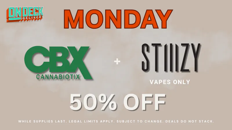 On Deck Delivery 50% OFF SELECT PRODUCTS