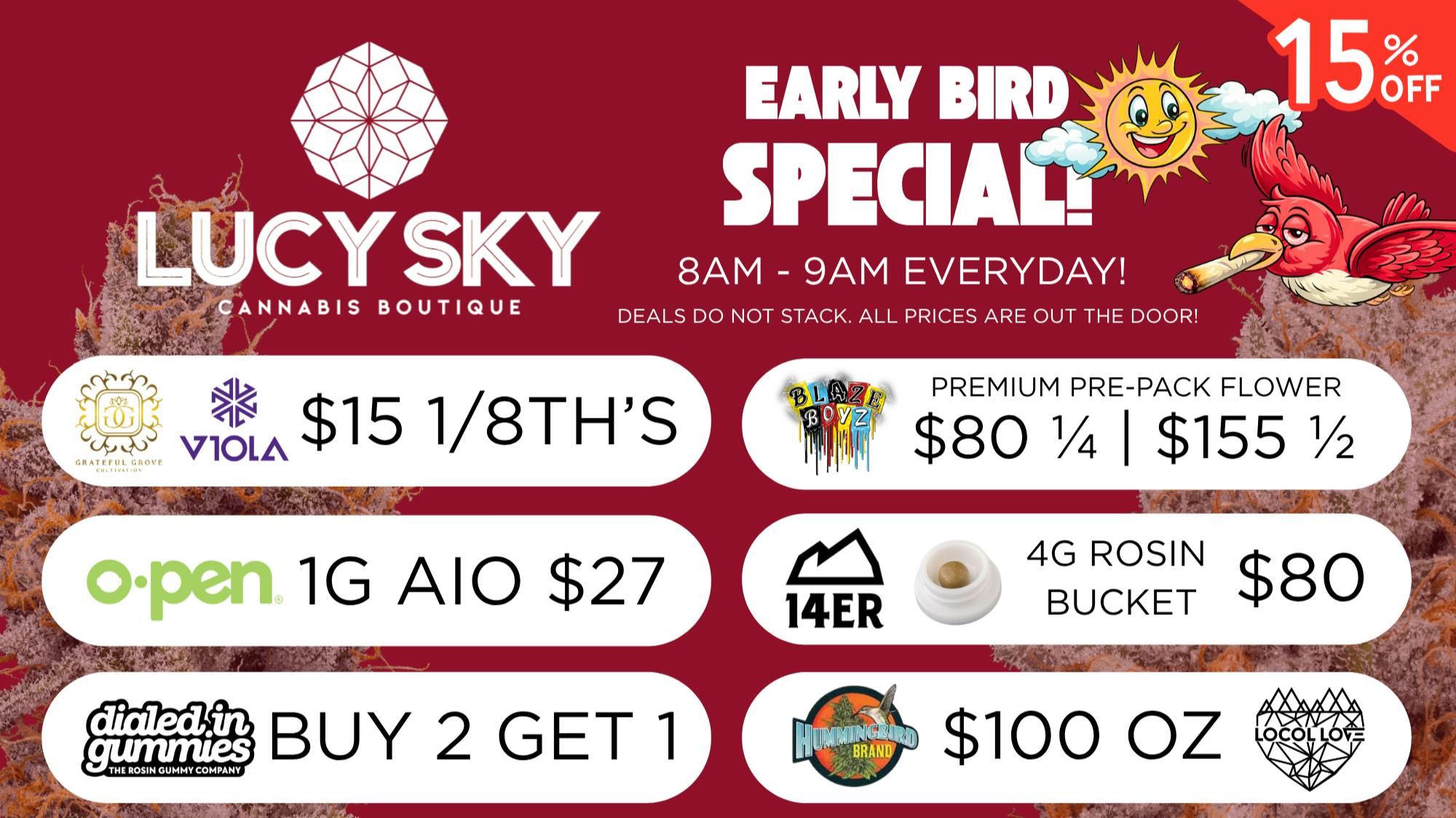 Lucy Sky Santa Fe AUGUST @ LUCY SKY