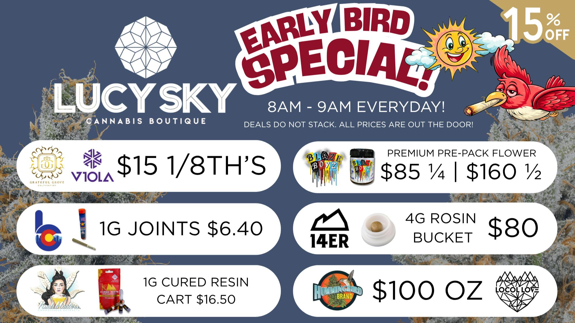Lucy Sky Santa Fe LUCY SKY SEPTEMBER DEALS