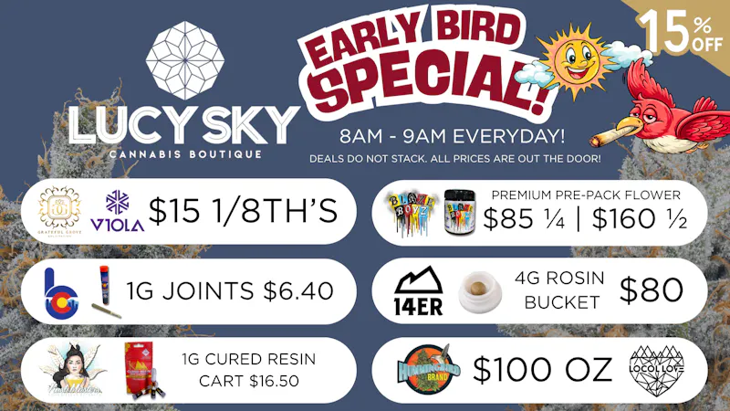 Lucy Sky Santa Fe LUCY SKY SEPTEMBER DEALS
