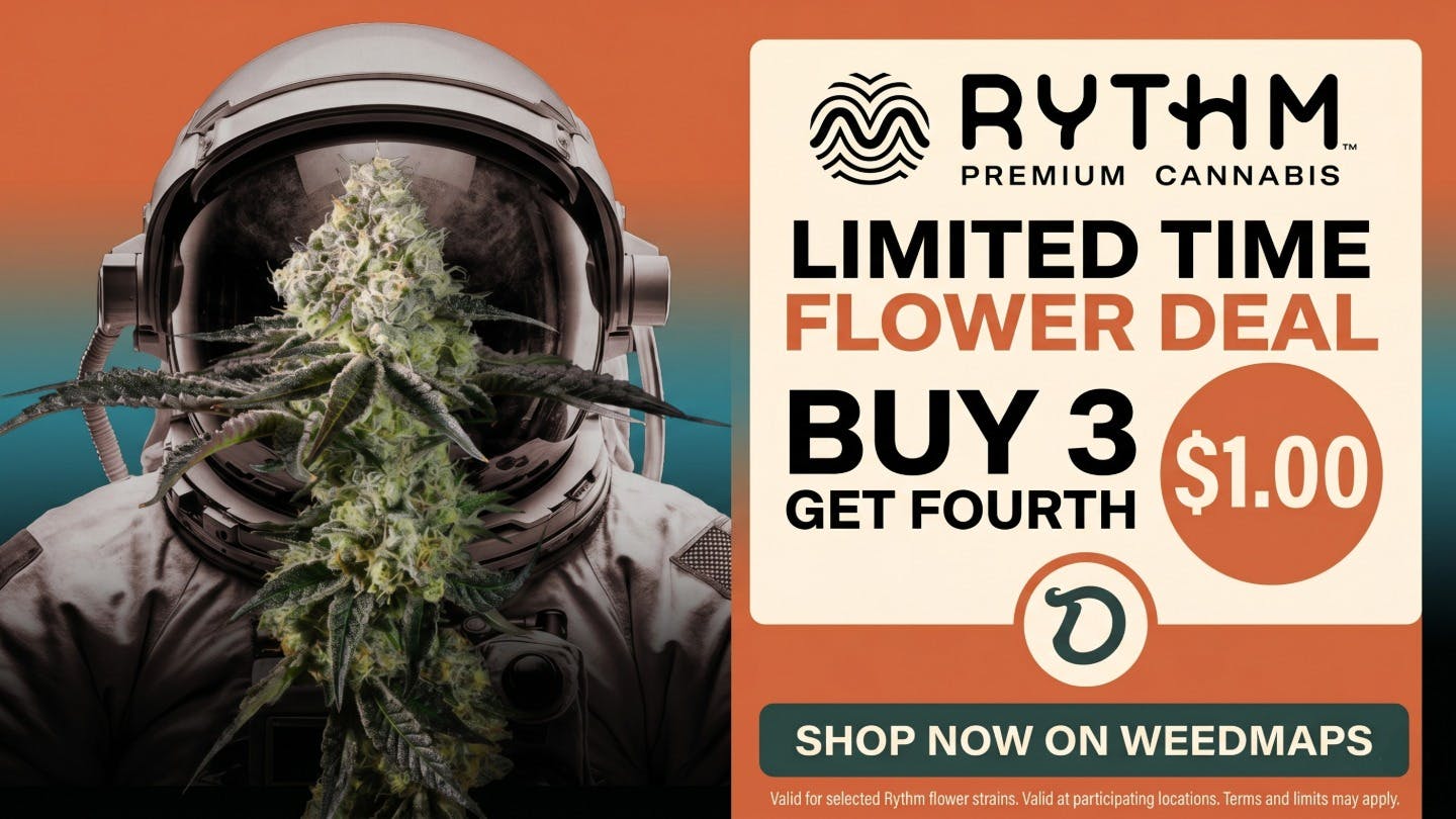 DANKLEY - Nassau County Delivery BUY ANY 3 RYTHM 3.5g Get 4th for $1.00