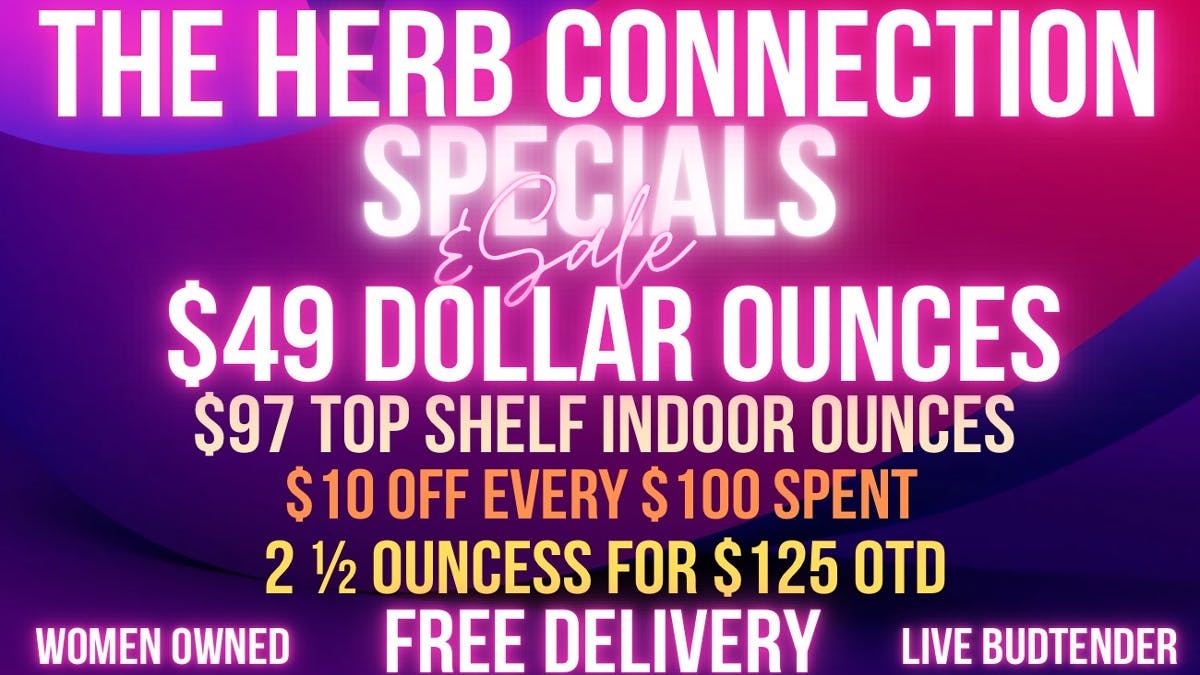 The Herb Connection SUPER SALE + $10 OFF EVERY $100 SPENT