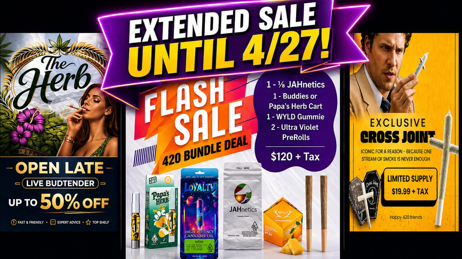 The Herb Connection GET HIGHER WITH US, SAVE BIG & FAST DELIVERY