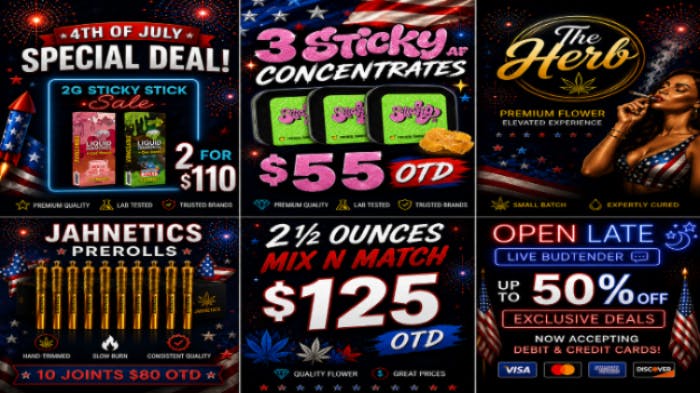 The Herb Connection 🇺🇸💥FREEDOM TO BLAZE 4TH OF JULY SALE💥🇺🇸