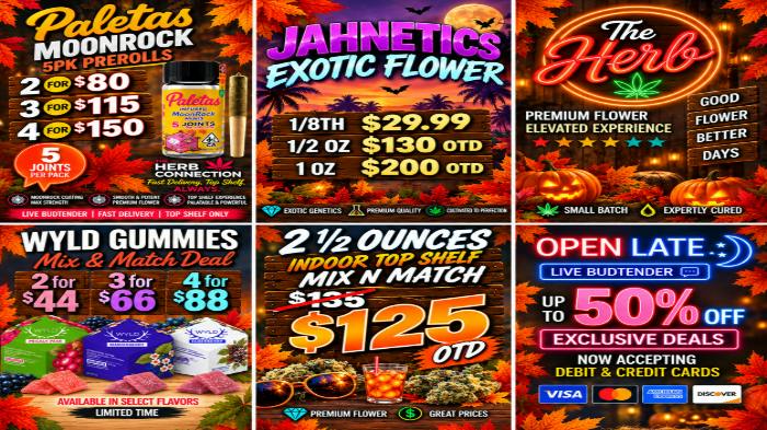 The Herb Connection OCTOBER HIGHS HAVE ARRIVED-$10 off $100+MUCH MORE