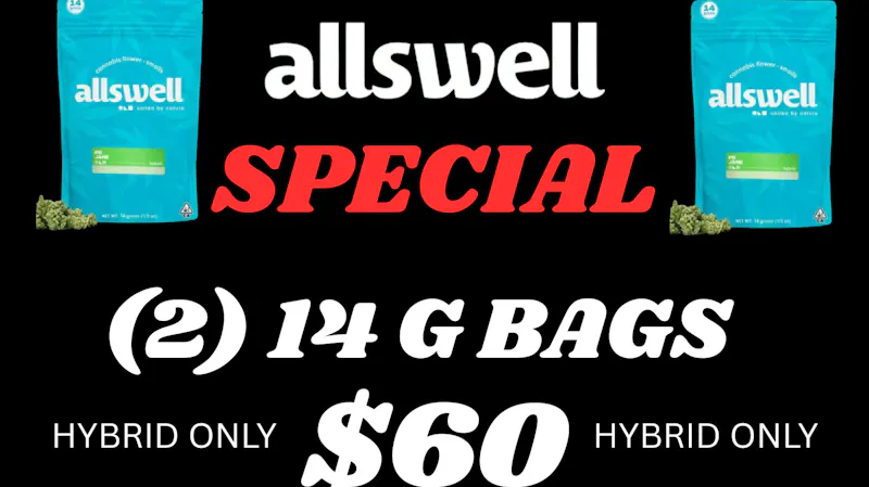 Central Remedies (2) 14G ALLSWELL BAGS FOR $60