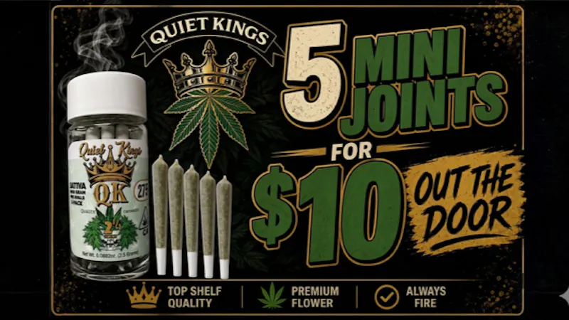 Central Remedies 5 MINI JOINTS $10