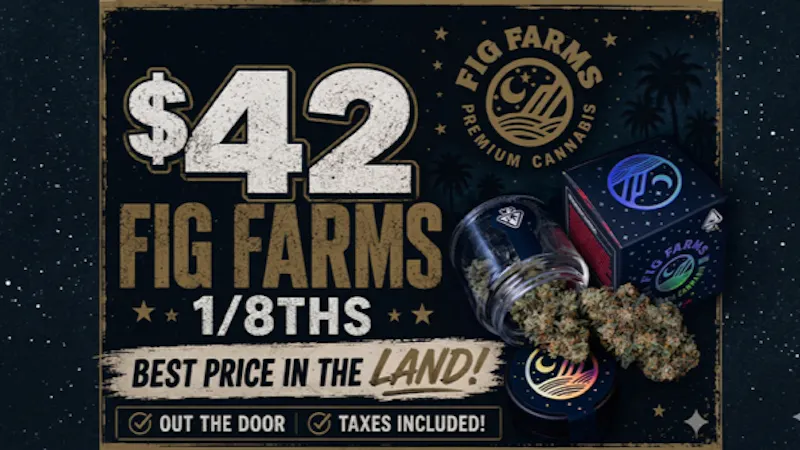 Central Remedies $42 FIG FARMS 1/8THS!!