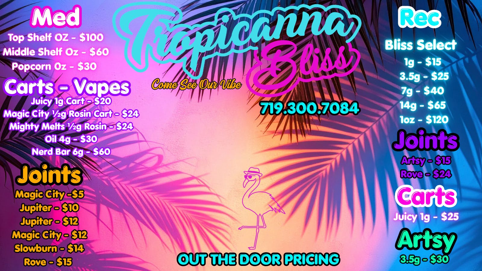 Tropicanna Bliss 🦩Blissful Deals🌴