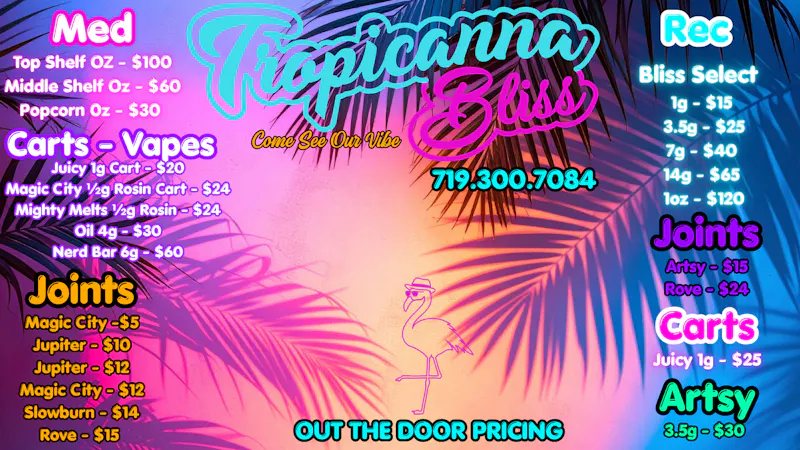 Tropicanna Bliss 🦩Blissful Deals🌴