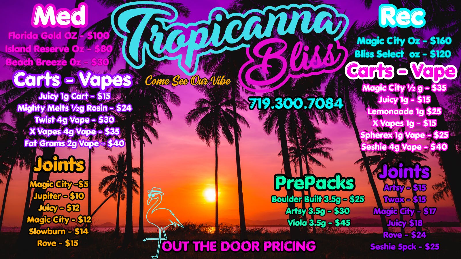 Tropicanna Bliss 🦩Summer Bliss Deals🌴