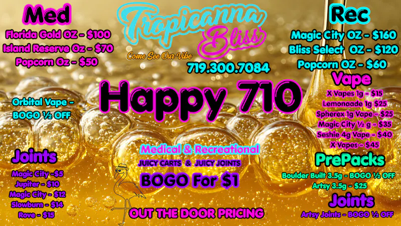 Tropicanna Bliss 🦩 710 Deals Start Now 🍯