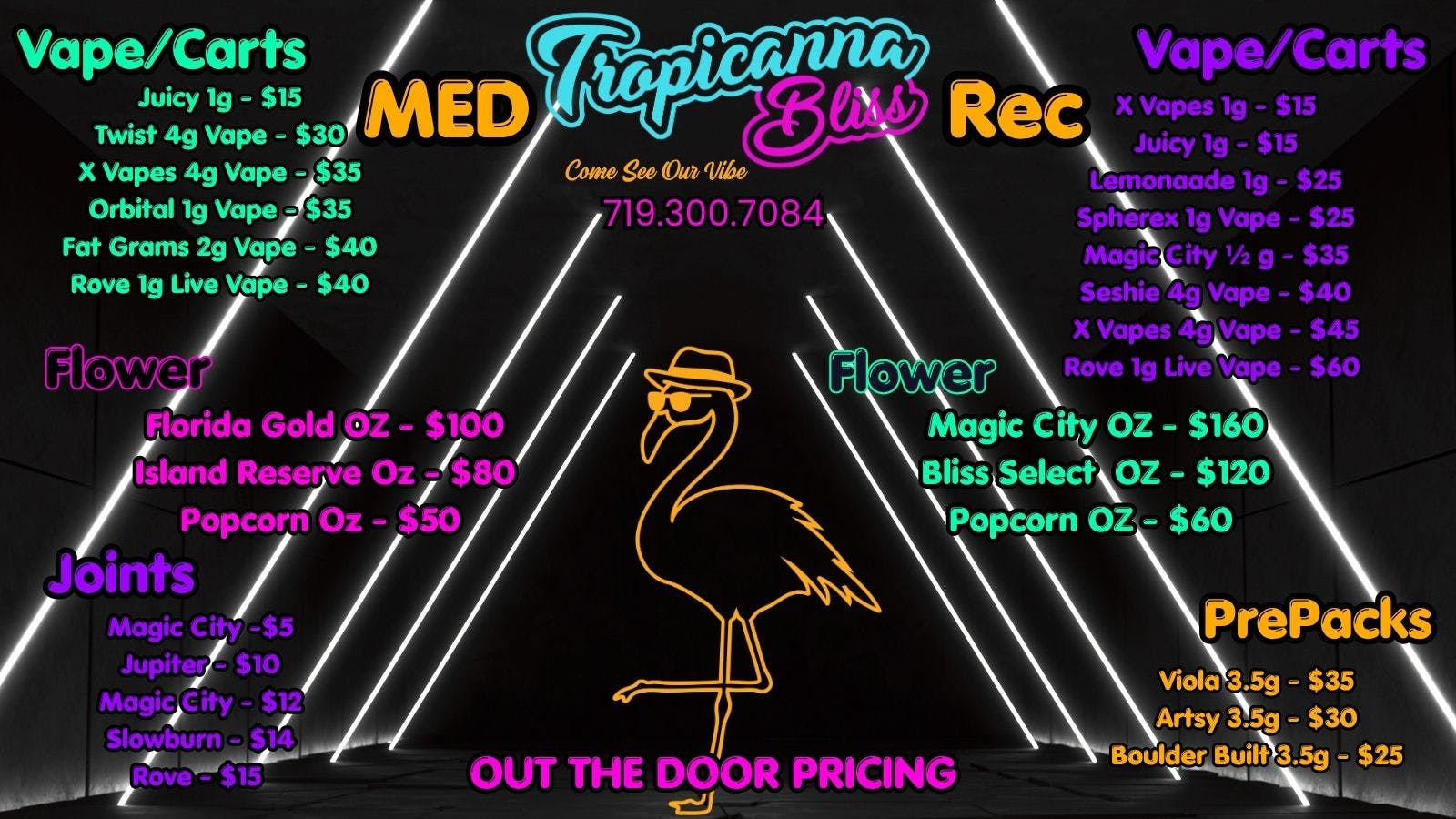 Tropicanna Bliss Come Check Us Out