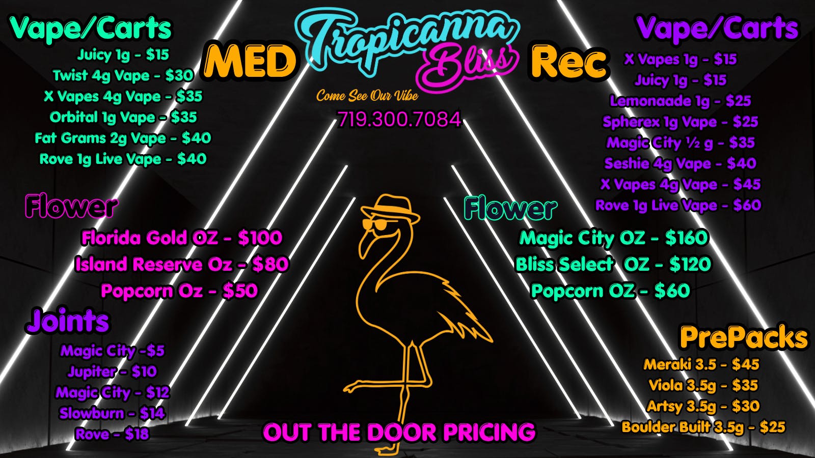 Tropicanna Bliss 🦩Check Out The New Spot🌴