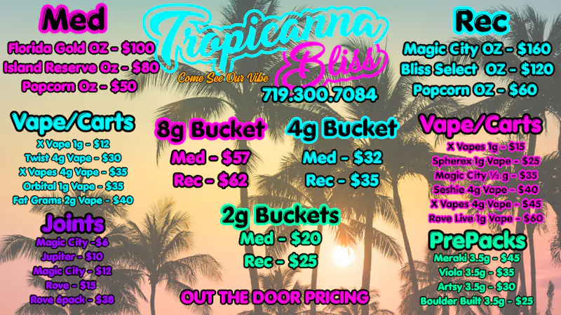 Tropicanna Bliss End Of Summer Deals🦩