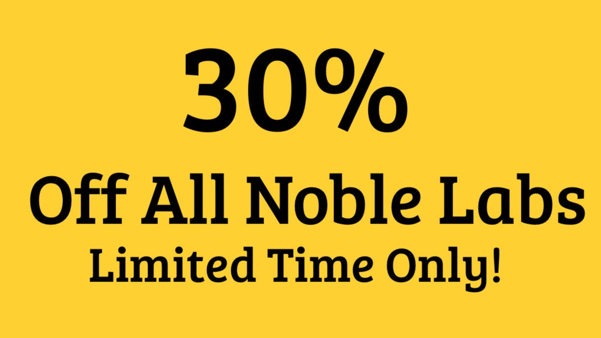 Hill Country Cannabis 30% Off Noble Labs