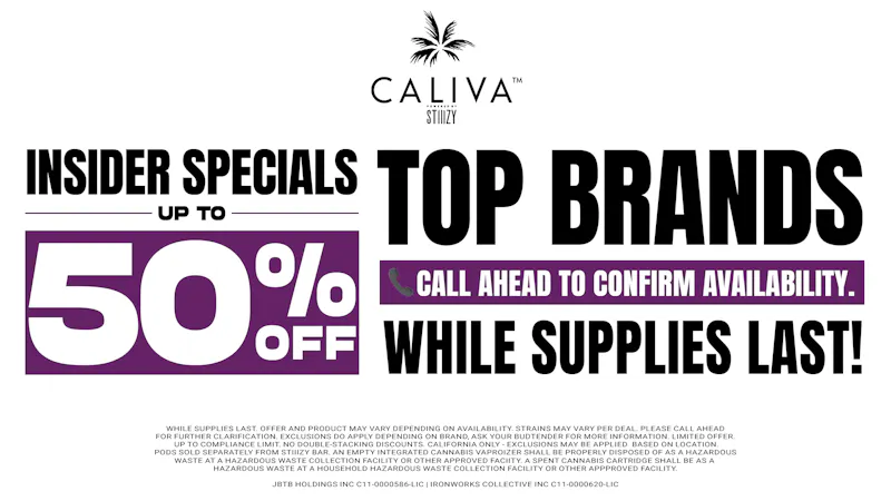 Deli by Caliva - Hanford Up to 50% off Select Items