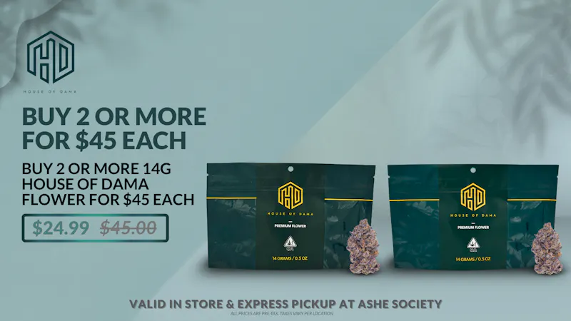 ASHE Society - Pomona House Of Dama: Buy 2 or More for $45 each
