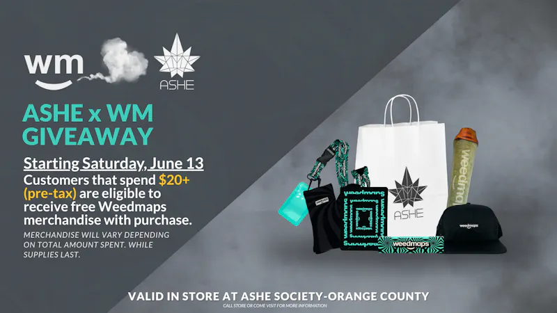 ASHE Society - OC Spend $20+ at ASHE, Get FREE WM Swag 😎