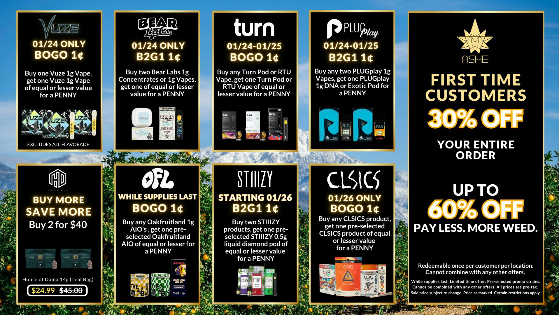 ASHE Society - Pomona $1 DEALS & MORE - BLAZIN' 🔥 DEALS UP TO 60% OFF