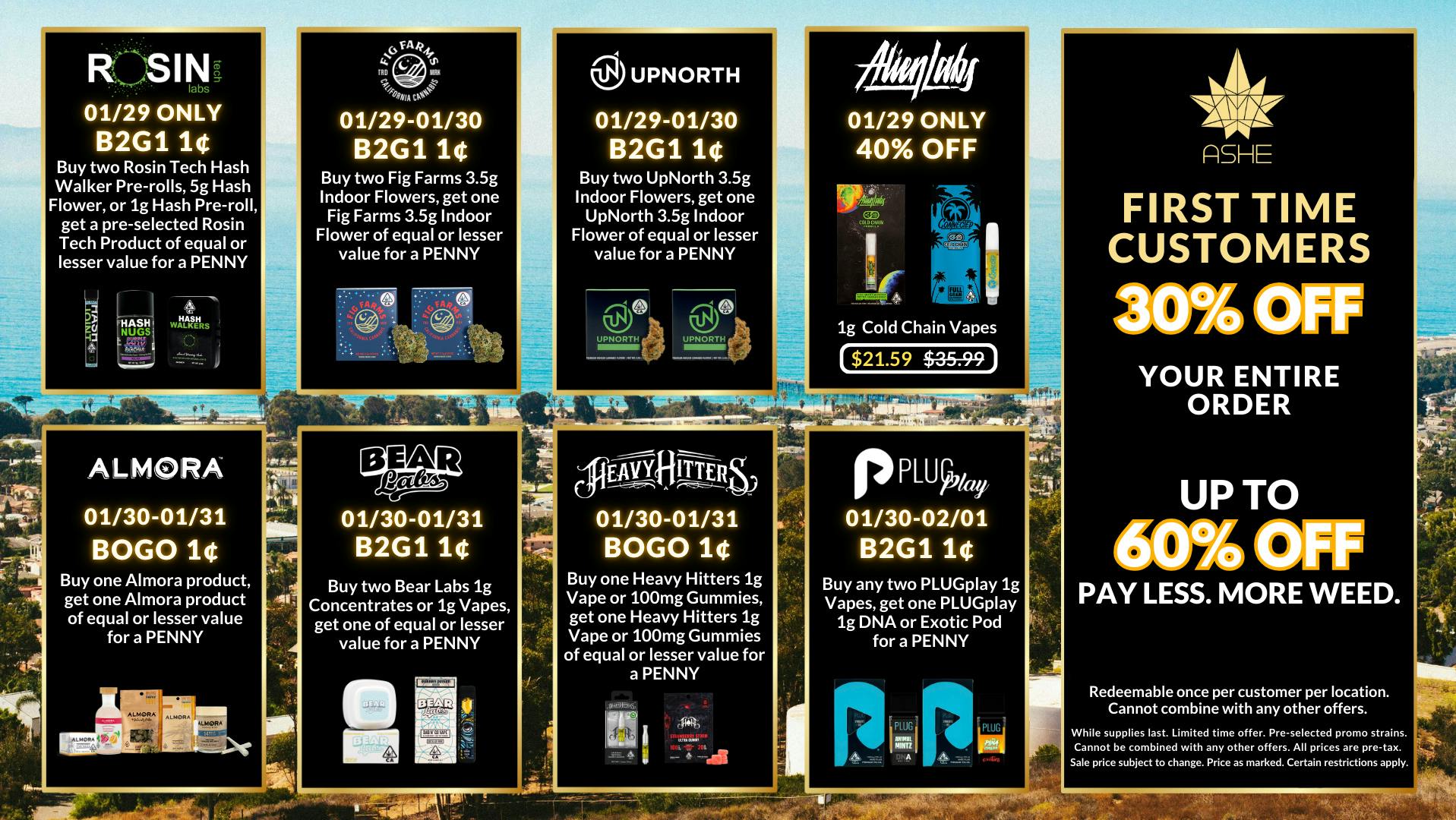 ASHE Society - Pomona $1 DEALS & MORE - BLAZIN' 🔥 DEALS UP TO 60% OFF