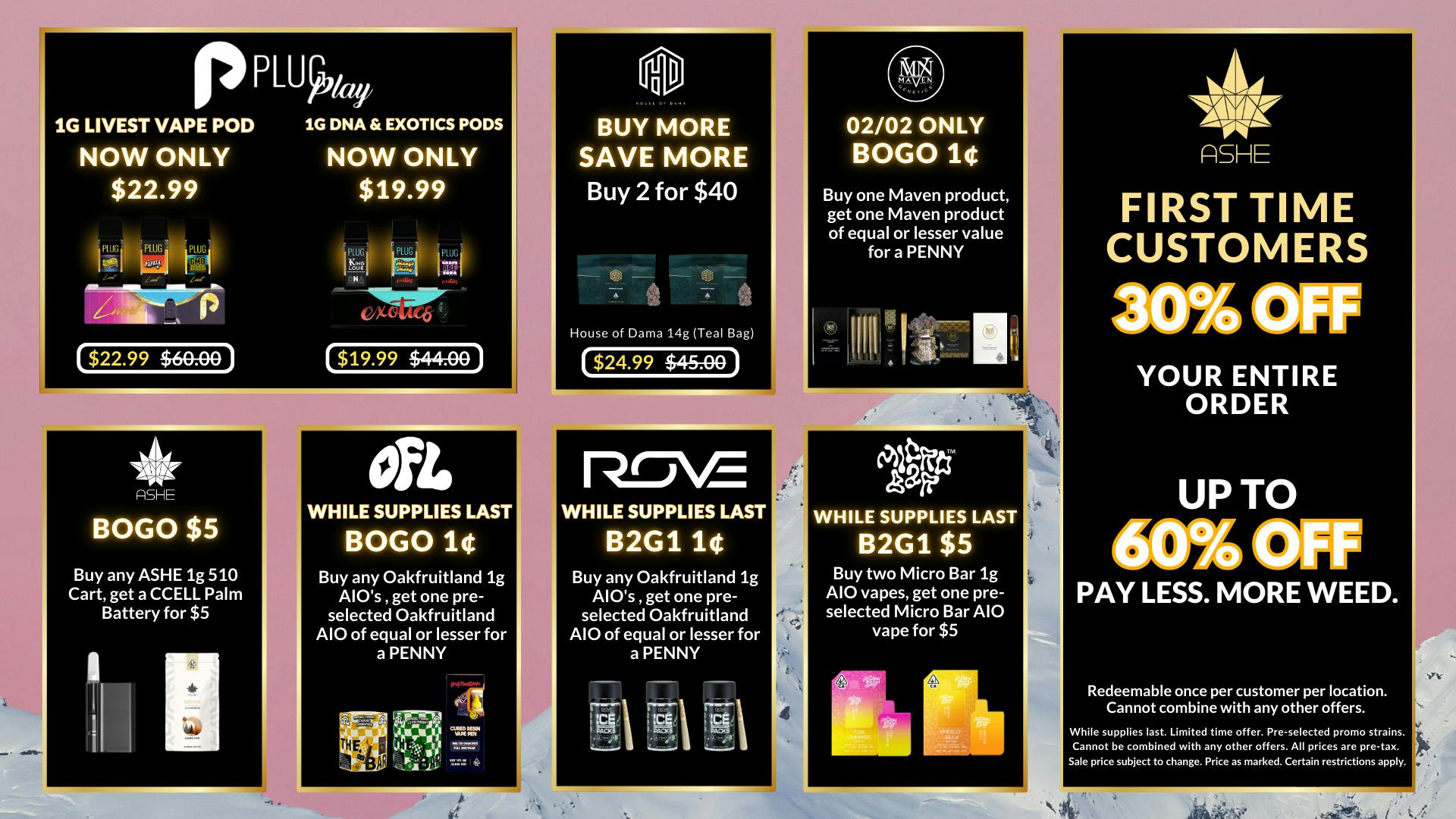 ASHE Society - San Bernardino $1 DEALS & MORE - BLAZIN' 🔥 DEALS UP TO 60% OFF