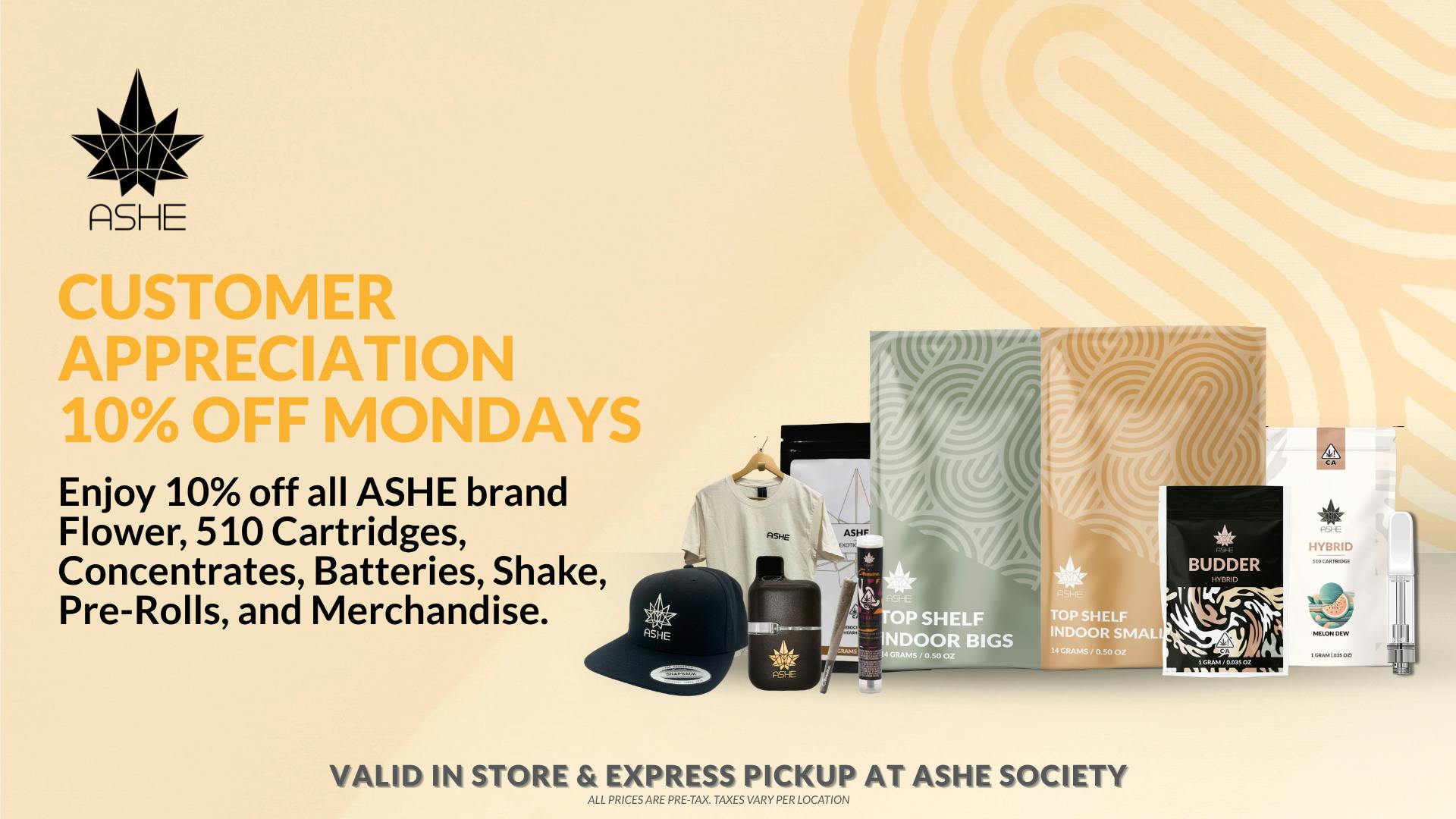 ASHE Society - OC 🌿 Customer Appreciation Mondays 🌿