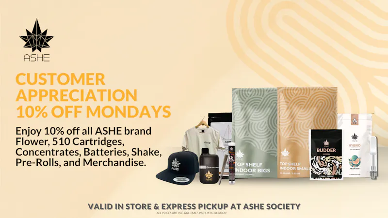 ASHE Society - OC 🌿 Customer Appreciation Mondays 🌿