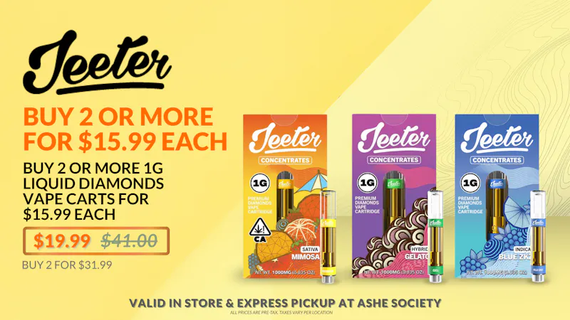 ASHE Society - Pomona JEETER: Buy 2 or More for $15.99 each