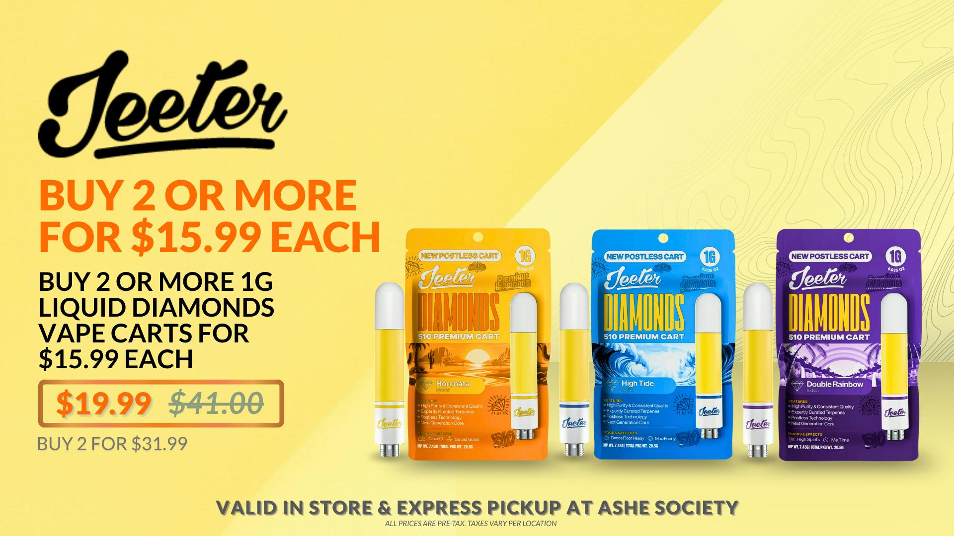 ASHE Society - Pomona JEETER: Buy 2 or More for $15.99 each