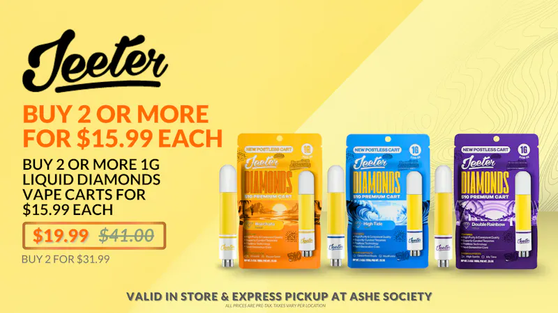 ASHE Society - San Bernardino JEETER: Buy 2 or More for $15.99 each